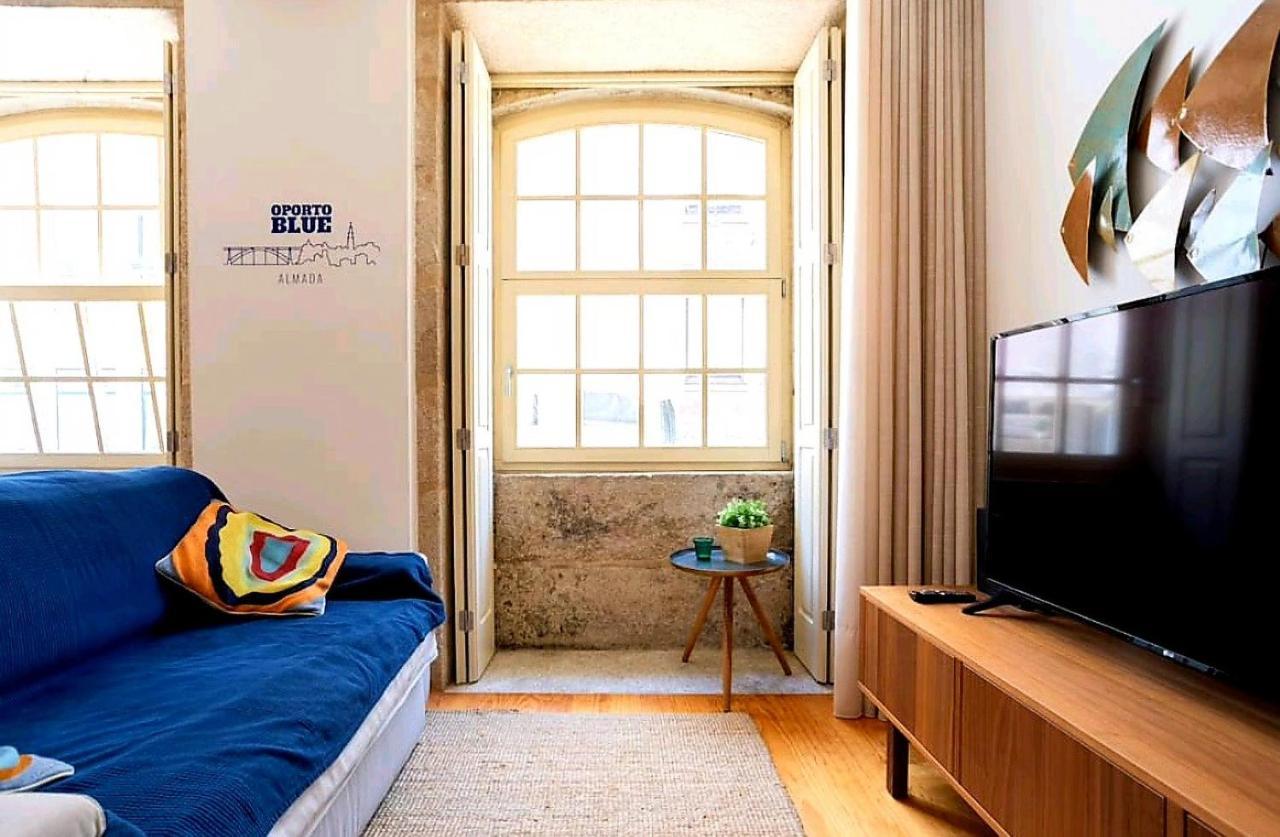 Oporto Blue Almada Apartman Kültér fotó
